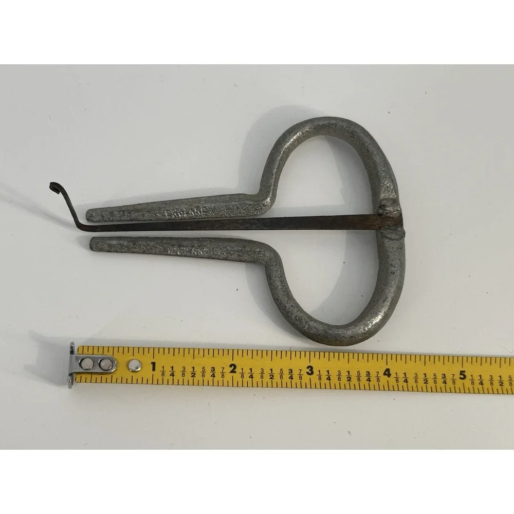 Vintage Solid Metal Jaw Harp 4.5